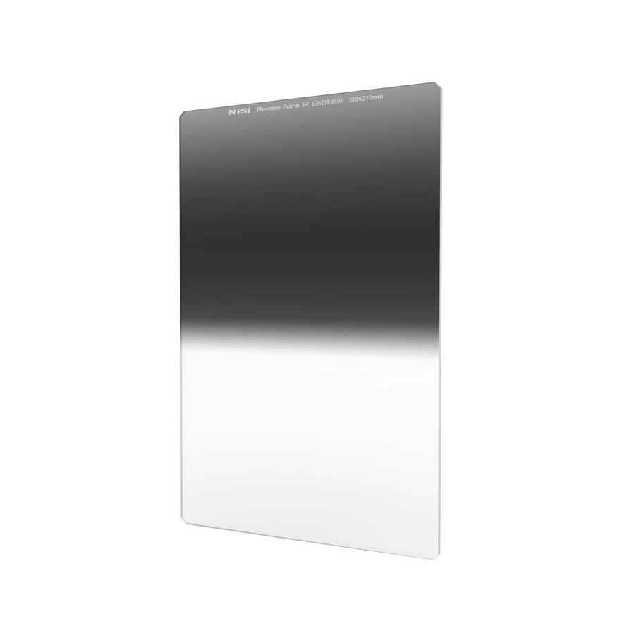 NiSi 180x210mm Reverse Nano IR Graduated Neutral Density Filter - ND8 (0.9) - 3 Stop