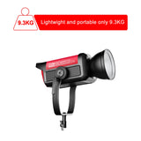 GVM PRO-SD650B 650W Waterproof Bi-Color Monolight(V-mount & Mesh Bluetooth)