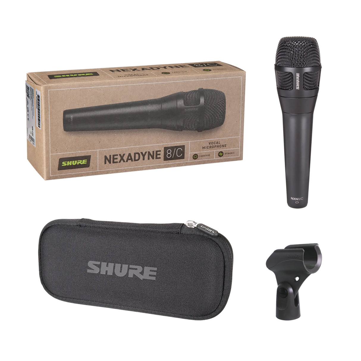 Shure Nexadyne 8/C Cardioid Dynamic Vocal Microphone