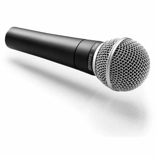 Shure SM58 Dynamic Vocal Microphone Stage Performance Kit