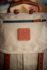 Explorer MoneyMaker Backpack | Canvas and Leather Camera Backpack