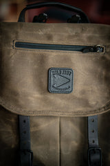 Explorer MoneyMaker Backpack | Canvas and Leather Camera Backpack