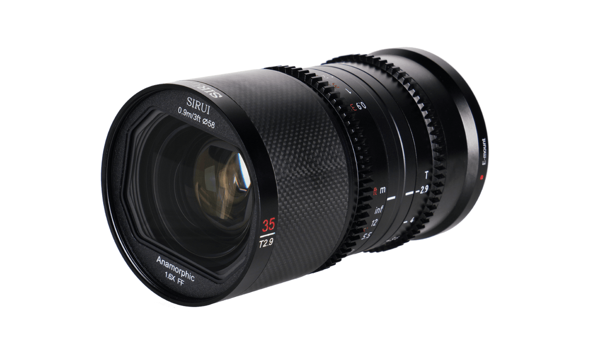 SIRUI Saturn 35mm Full-frame Carbon Fiber Anamorphic Lens