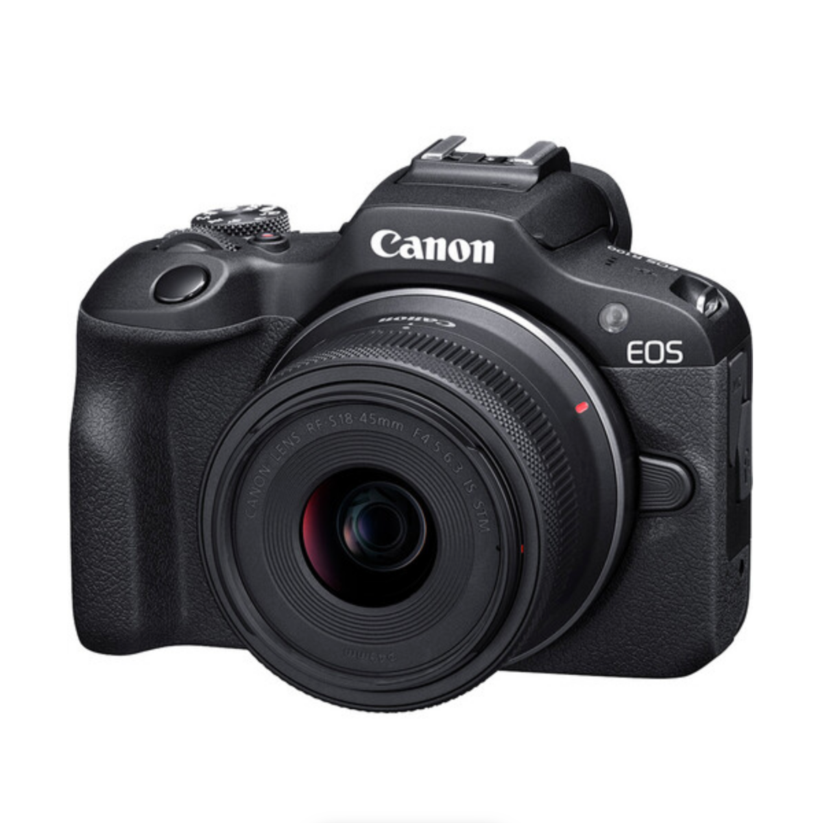 Canon EOS R100 Mirrorless Camera with RF-S 18-45mm f/4.5-6.3 IS STM Lens and RF-S 55-210mm f/5-7.1 IS STM Lens Kit