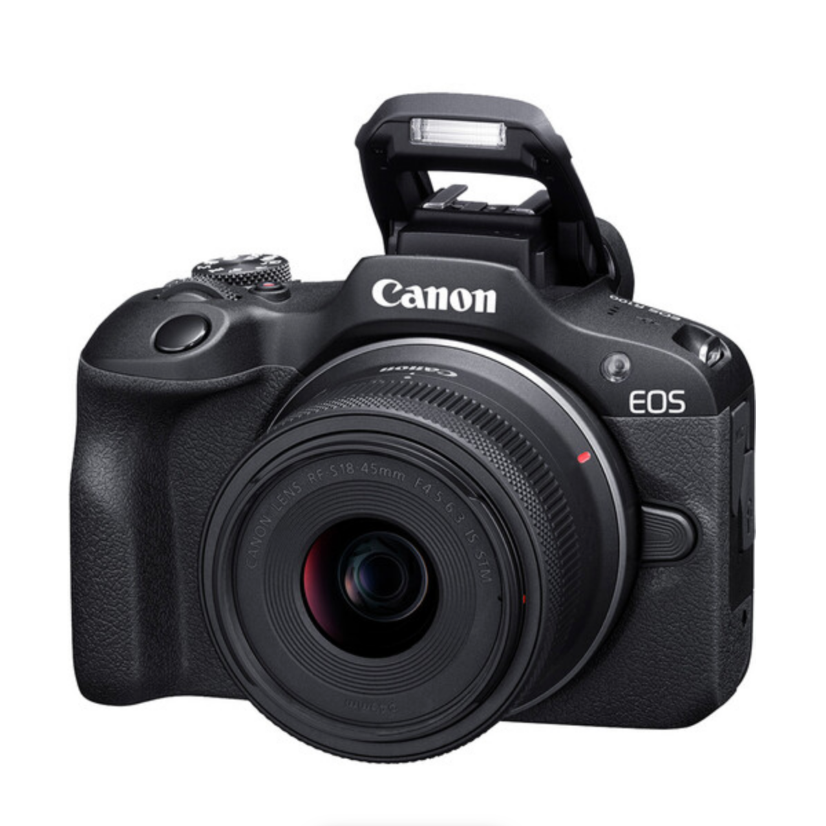 Canon EOS R100 Mirrorless Camera with RF-S 18-45mm f/4.5-6.3 IS STM Lens and RF-S 55-210mm f/5-7.1 IS STM Lens Kit