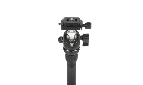 Sirui T-0S Series Travel Tripod with B-00 Ball Head (Black, Carbon Fiber) T-025SK+B-00K