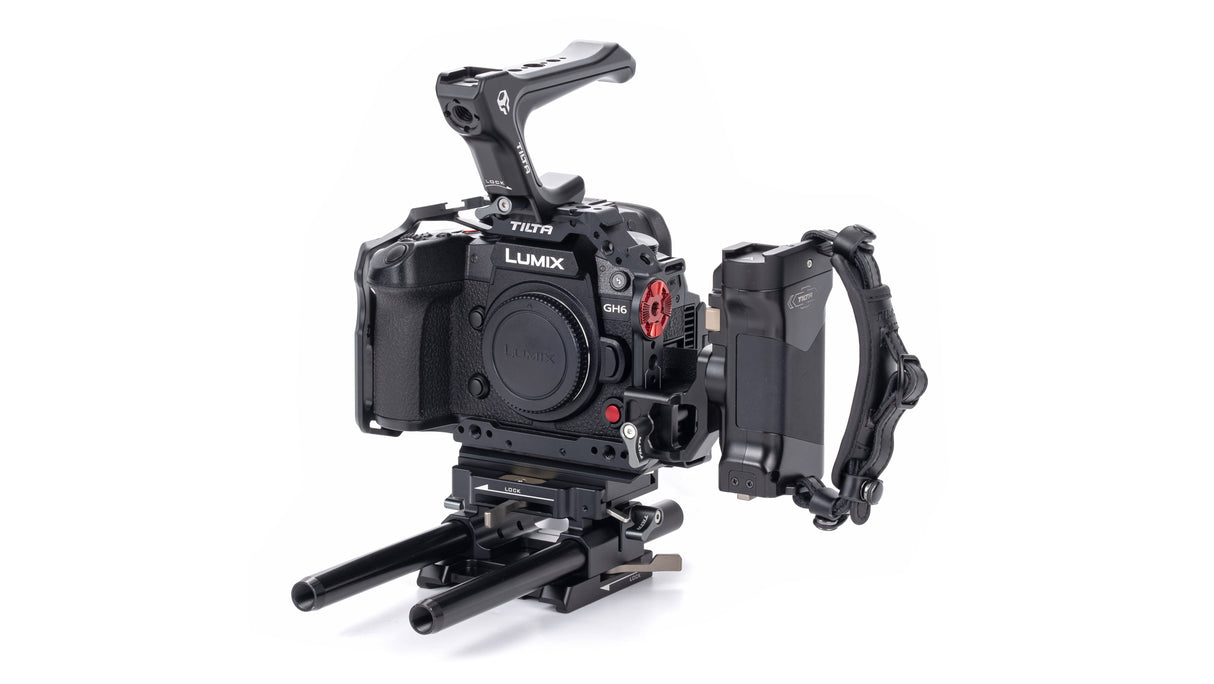 Camera Cage for Panasonic GH7/GH6 Pro Kit – Black