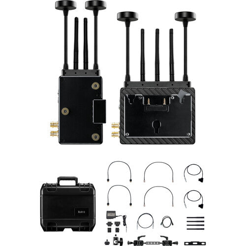 Teradek Bolt 6 XT MAX 12G-SDI/HDMI Wireless TX/RX Gold-Mount