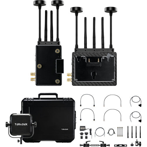 Teradek Bolt 6 XT MAX 12G-SDI/HDMI Wireless TX/RX Deluxe Set Gold-Mount