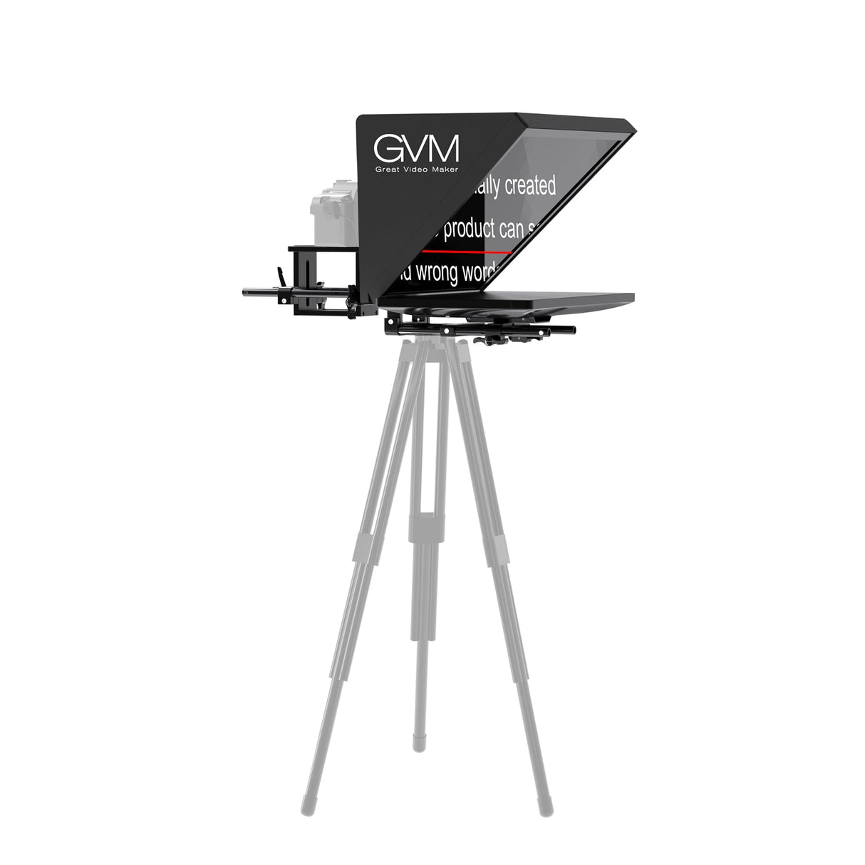 GVM TQ-LD Teleprompter for iPad Tablet & Smartphone with Bluetooth APP Control