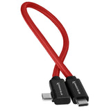 USB-C to USB-C Cable for SSD Recording & Charging - 8K Data and Power Delivery