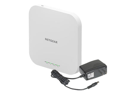 NETGEAR AX1800 Dual Band PoE Multi-Gig Insight Managed WiFi 6 Access Point with Power Adapter