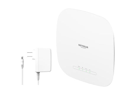 NETGEAR AX3000 Dual-Band PoE Multi-Gig Insight Managed WiFi 6 Access Point with Power Adapter