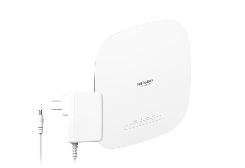 NETGEAR AX3000 Dual-Band PoE Multi-Gig Insight Managed WiFi 6 Access Point with Power Adapter