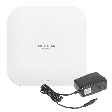 NETGEAR AX3600 Dual Band Multi-Gig WiFi 6 Access Point with Power Adapter