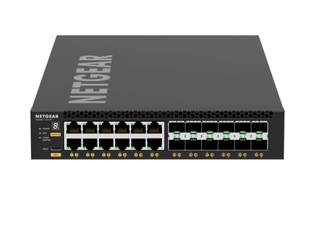 NETGEAR M4350 XSM4324 24-Port 12x10G/Multi-Gig and 12xSFP+ Desktop Managed Switch