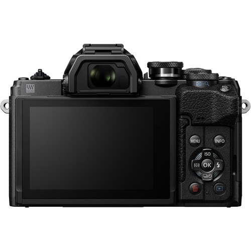 Olympus OM-D E-M10 Mark IV Mirrorless Digital Camera with 14-42mm Lens (Black)