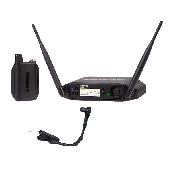 Shure GLXD14+B98 Wireless Instrument System with Beta 98 Microphone