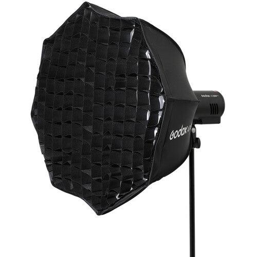 Godox AD-S60S Octa Softbox with Godox Mount and Grid (Silver, 23.6")