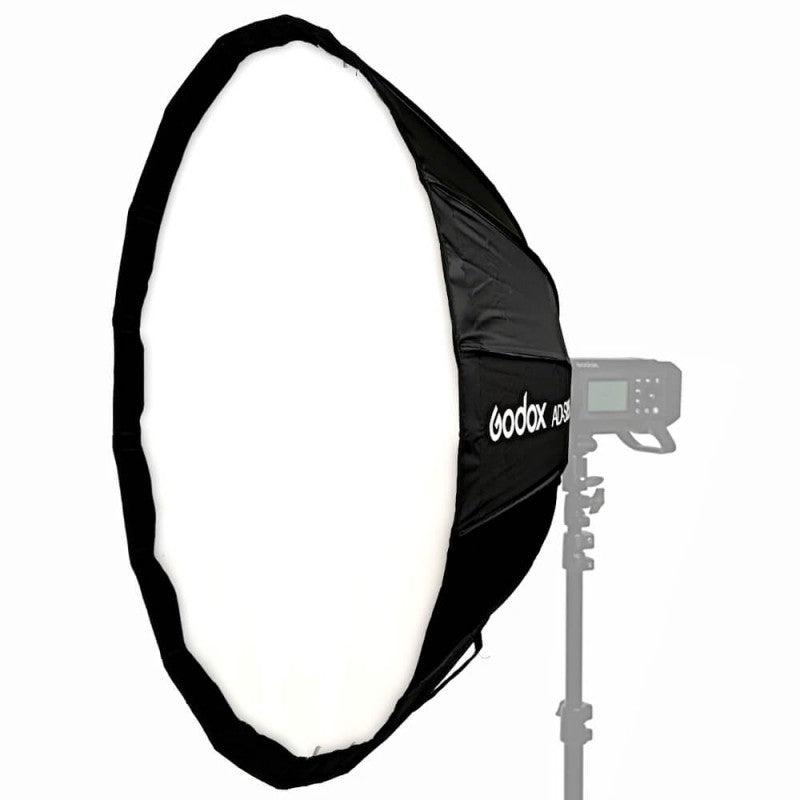 Godox AD-S65W Parabolic Softbox with Godox Mount and Grid (White, 25.6")