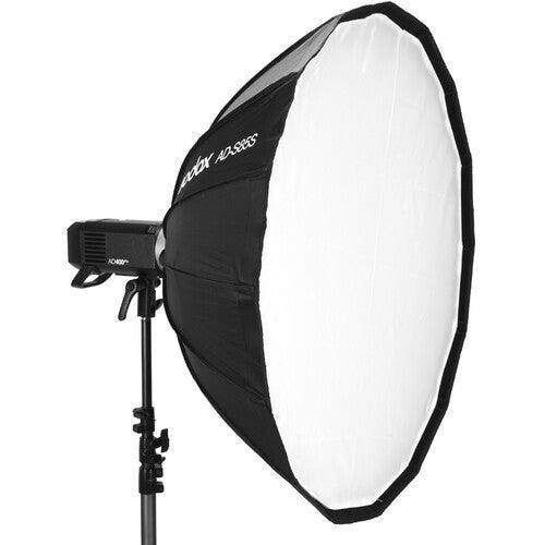 Godox AD-S85S Parabolic Softbox with Godox Mount and Grid (Gold/Silver, 33.5")