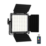 GVM-800D-II 40W Bi-color and RGB Video Panel Light With Softbox