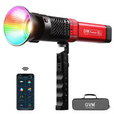 GVM-PD60C Waterproof Built-in Battery Model 60W Flashlight (RGB)