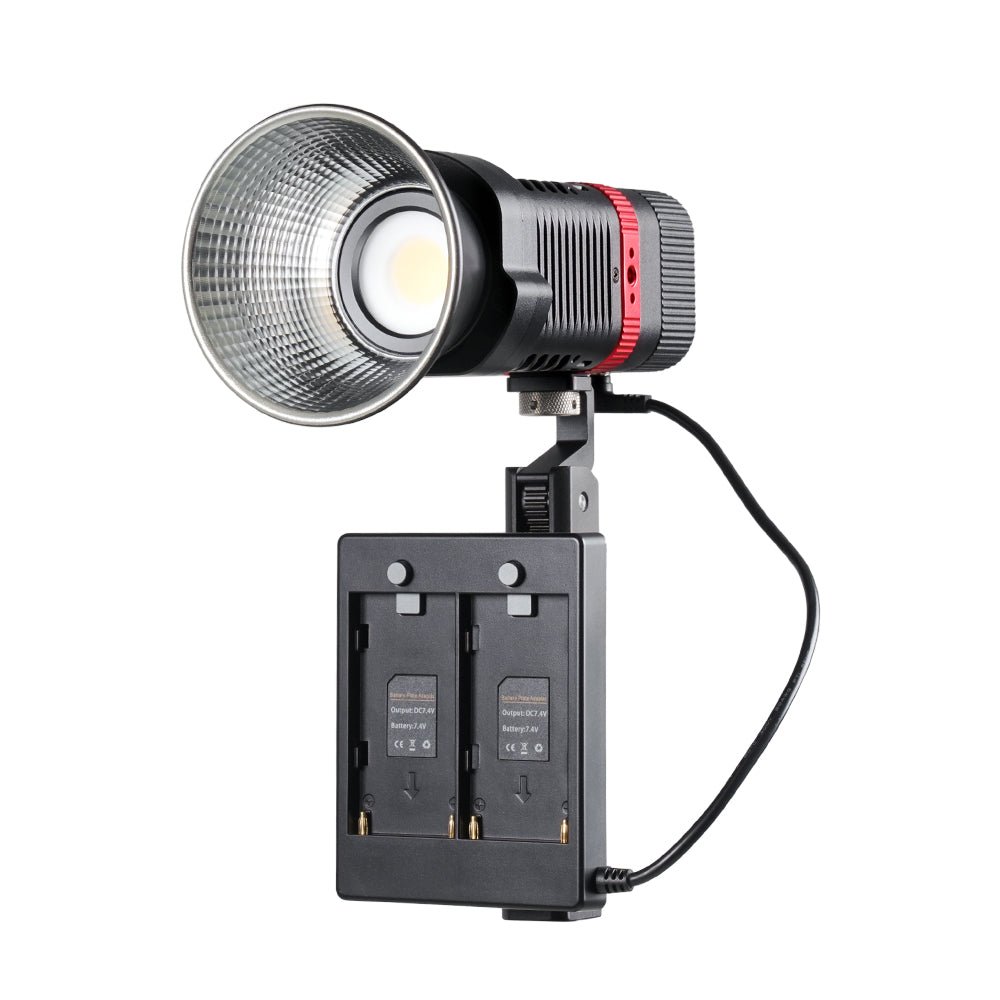 GVM-PL60B Waterproof External Model 60W Flashlight Light (Dual Color Temperature)