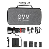 GVM-PL60B Waterproof External Model 60W Flashlight Light (Dual Color Temperature)