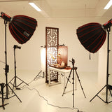 GVM PRO-SD200B 200W Bi-Color Monolight With Softbox 2 kits