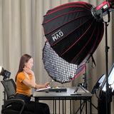 GVM PRO-SD200B 200W Bi-Color Monolight With Softbox 2 kits