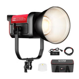 GVM PRO-SD300B 300W Bi-Color Monolight V-mount Mesh Bluetooth