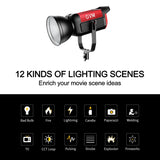 GVM PRO-SD300B 300W Bi-Color Monolight With Softbox  3 kits