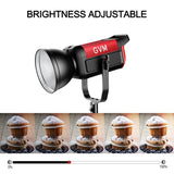 GVM PRO-SD300B 300W Bi-Color Monolight V-mount Mesh Bluetooth