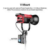 GVM PRO-SD300B 300W Bi-Color Monolight V-mount Mesh Bluetooth