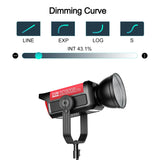 GVM PRO-SD500B 500W Waterproof Bi-Color Monolight(V-mount & Mesh Bluetooth)