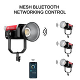 GVM PRO-SD500B 500W Waterproof Bi-Color Monolight(V-mount & Mesh Bluetooth)