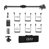 GVM SLIDER-80 Wireless Professional Carbon Fiber Motorized Camera Slider (32")