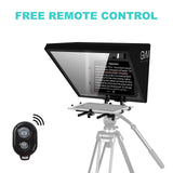 GVM TQ-L Teleprompter for Tablets and Smartphones with Bluetooth Remote and App