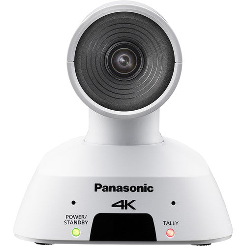 Panasonic AW-UE4 Wide Angle 4K PTZ Camera with IP Streaming (White)