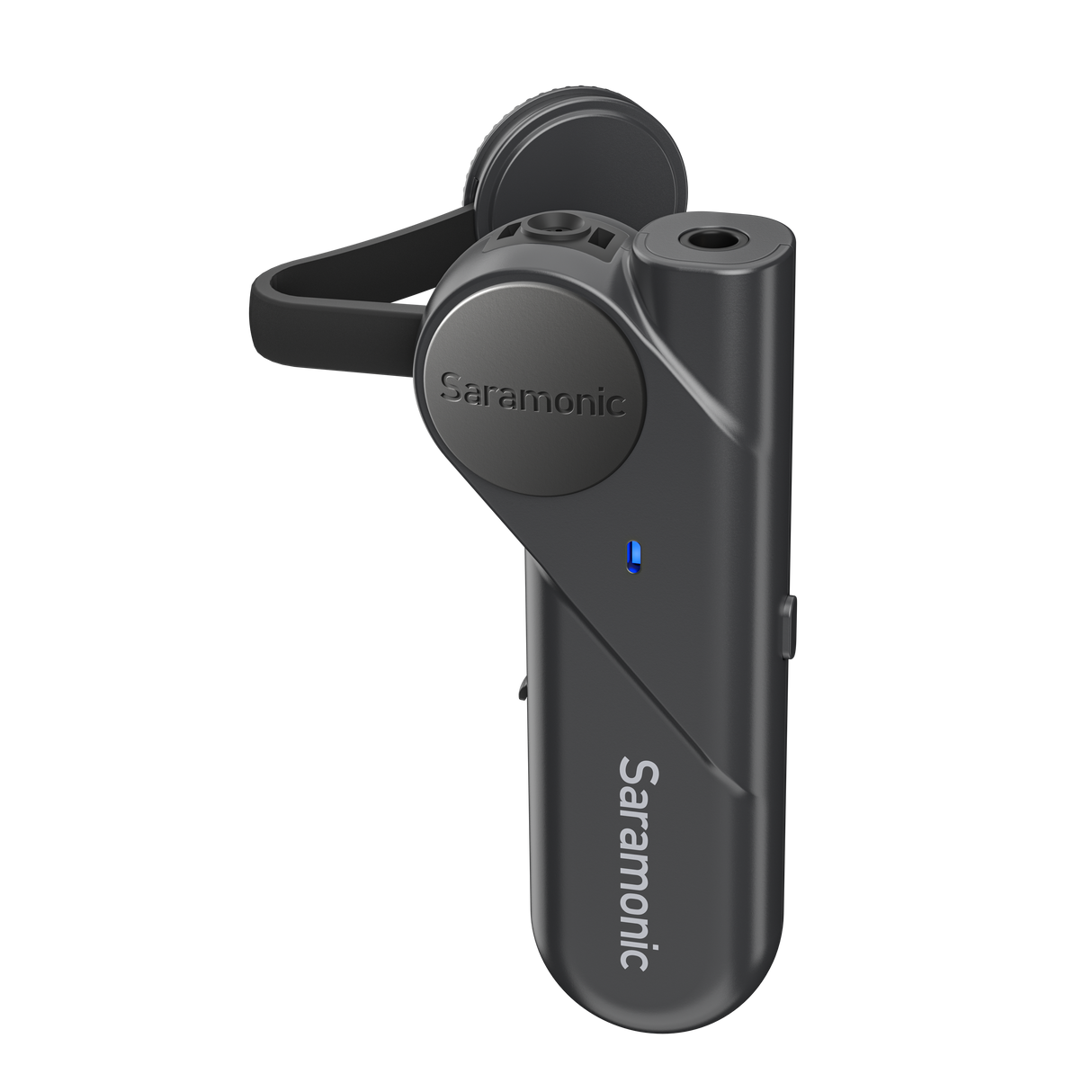 BTW Wireless BT Clip-On Mic w/ Headphone Out & Noise Reduction for Computers, Mobile Devices & More