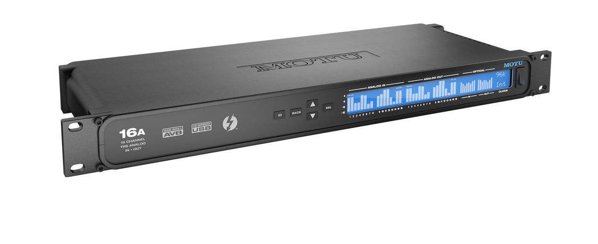 MOTU 16A Thunderbolt/AVB Ethernet/USB audio interface