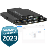 NETGEAR M4350 GSM4328 28-Port 24x1G PoE+ (648W base, up to 720W) and 4xSFP+ Managed Switch