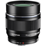 Olympus M.Zuiko Digital ED 75mm f/1.8 Lens (Black)