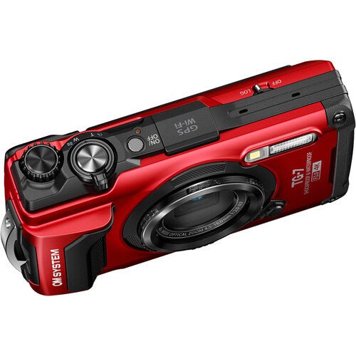 OM SYSTEM Tough TG-7 Digital Camera (Red)