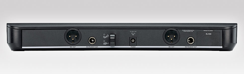 Shure BLX88 Dual Channel Diversity Receiver