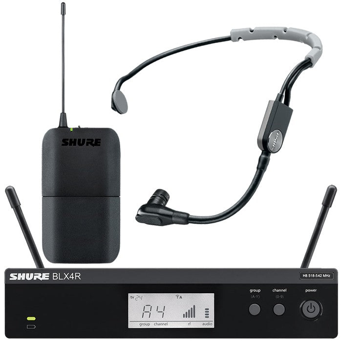 Shure BLX14R/SM35 Headworn Wireless System with Rack Mount Receiver