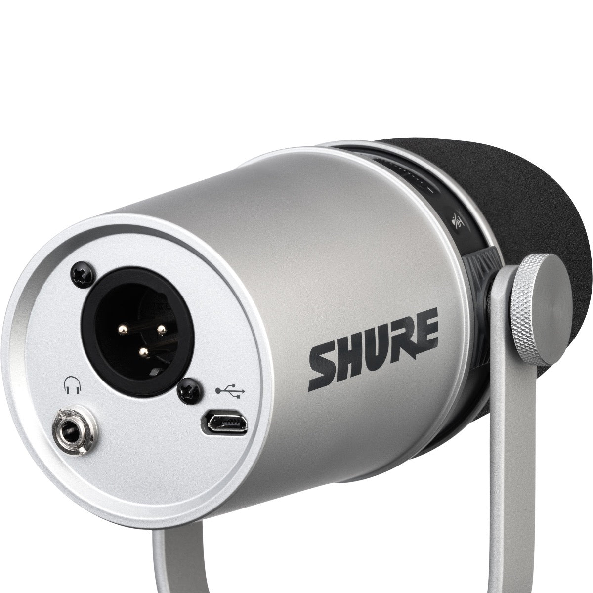 Shure MV7 Podcast Microphone - Silver