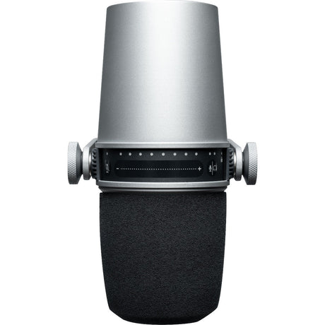 Shure MV7 Podcast Microphone - Silver STUDIO KIT