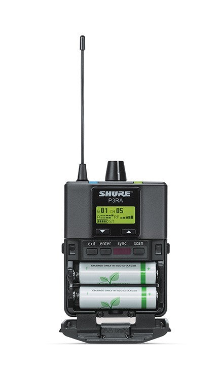 Shure P3RA Professional Wireless Bodypack Receiver